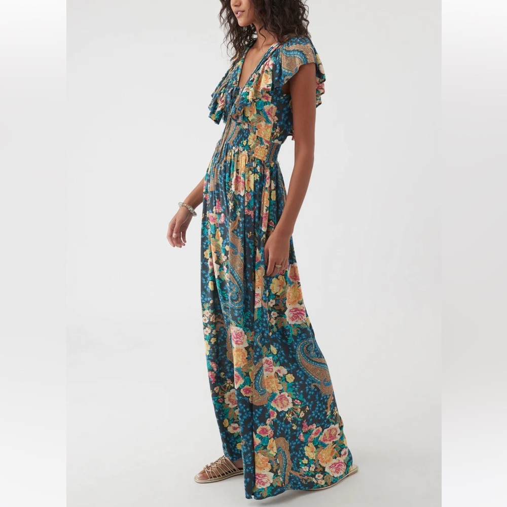 O’Neill Women’s Nolee Floral Paisley Maxi Dress, Size Medium-SOLD OUT - Picture 2 of 13